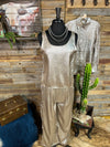 Rodanthe Metallic Tank Top