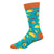 Something To Taco Bout Bamboo Socks - Blue