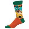 Texas Orange Men's Socks