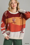 Cactus Pullover Sweater Top