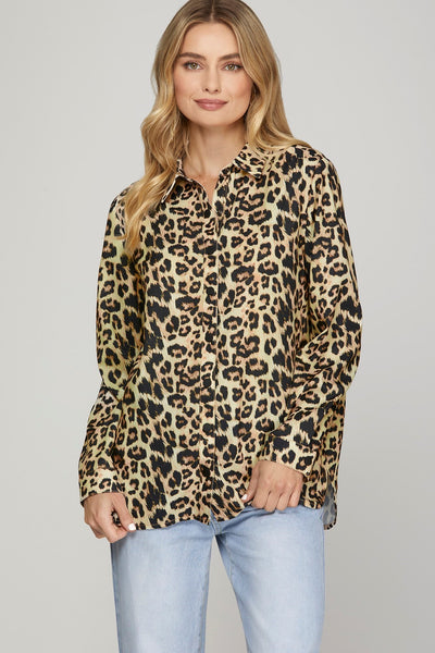 Leopard Printed Top