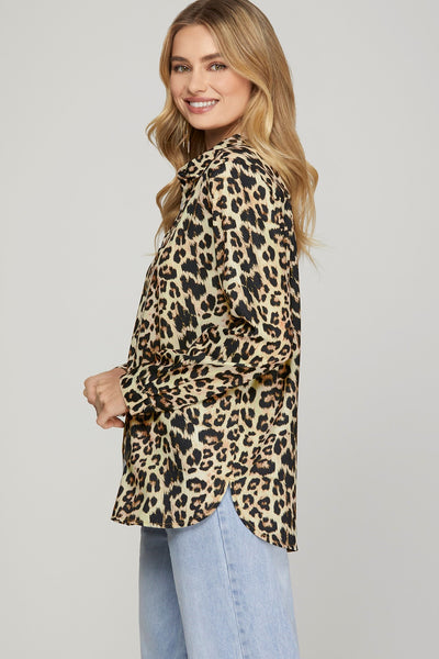 Leopard Printed Top