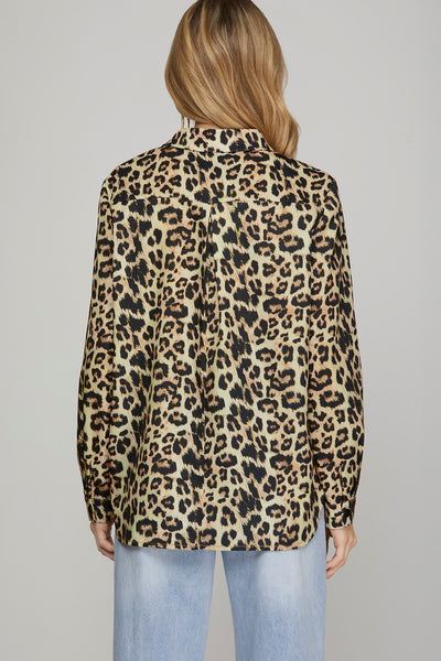 Leopard Printed Top