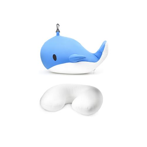 Zip & Flip Whale Pillow