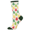 Tinsel Town Ivory Heather Women's Socks