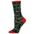 Merry Christmas Socks - Black