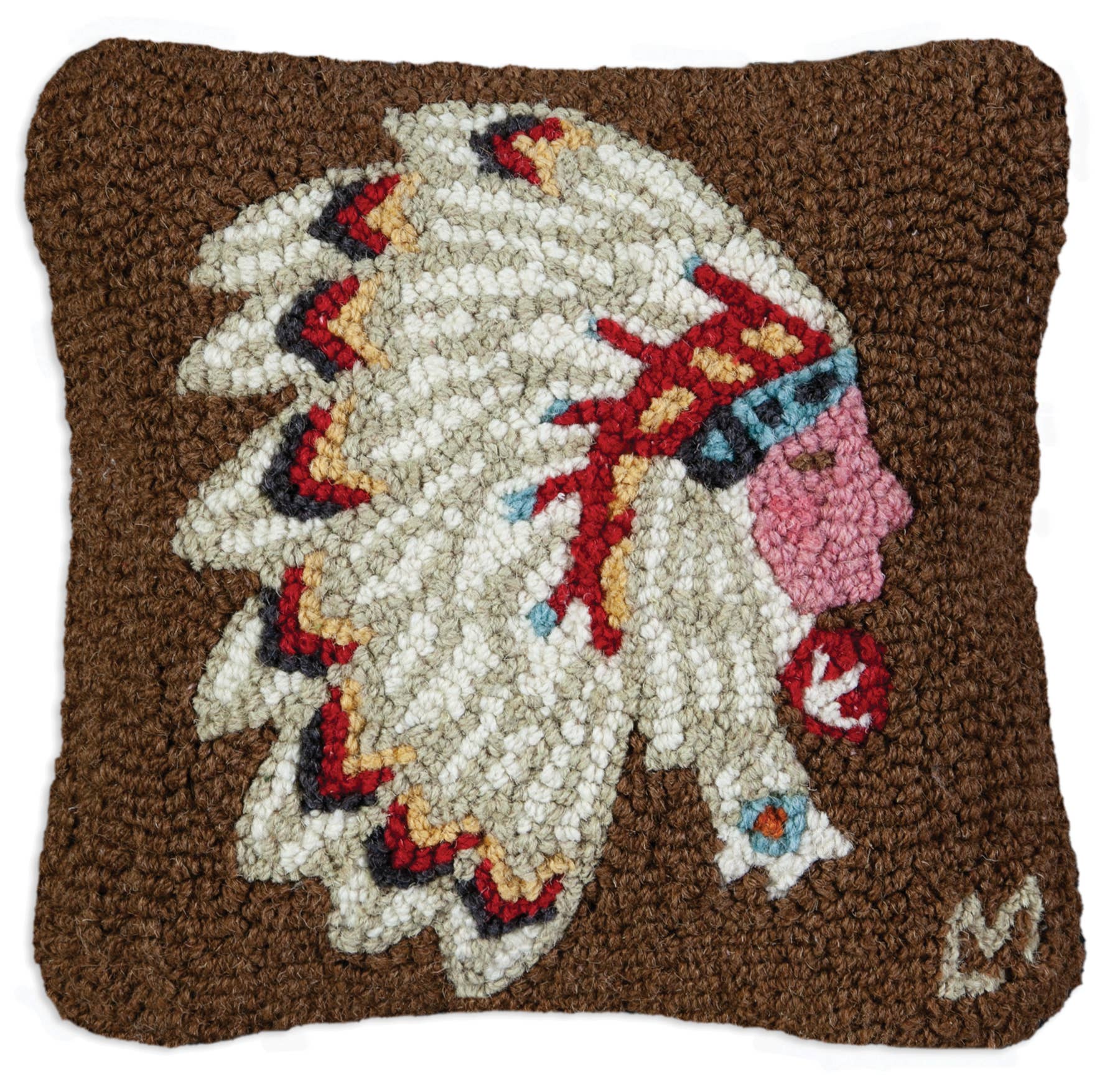 Chieftain Decorative Wool Pillow