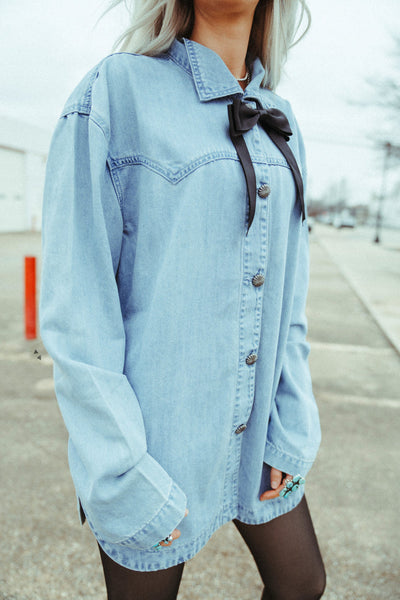 Homesteader Denim Top