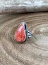 Ava Sterling Roped Spiny Oyster Ring