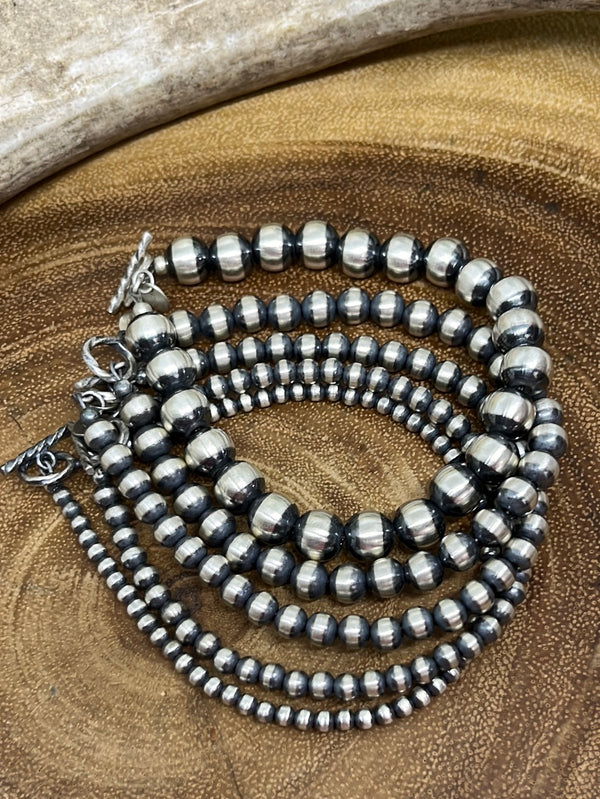 3 Strand Navajo Pearl Bracelet