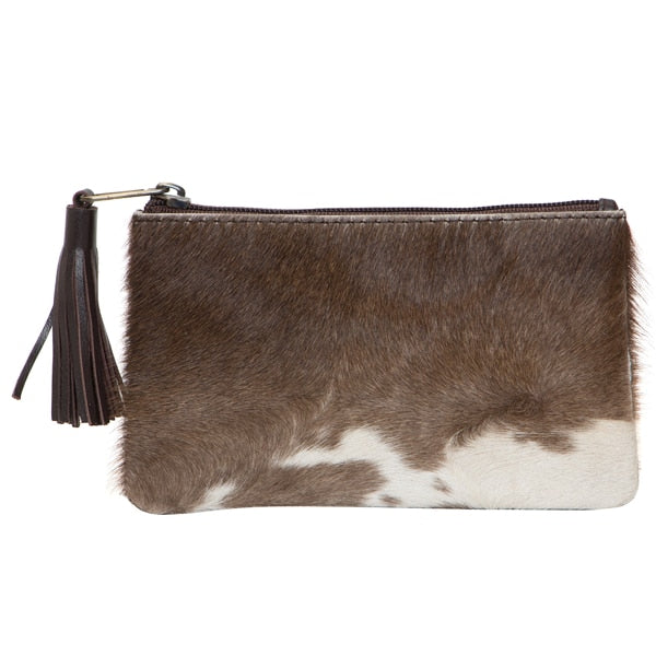 Cowhide Clutch — Agave Girl Boutique