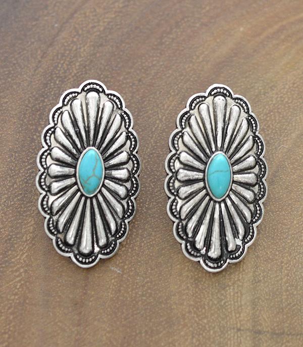 Bahamas On My Mind Earrings In Turquoise • Impressions Online Boutique