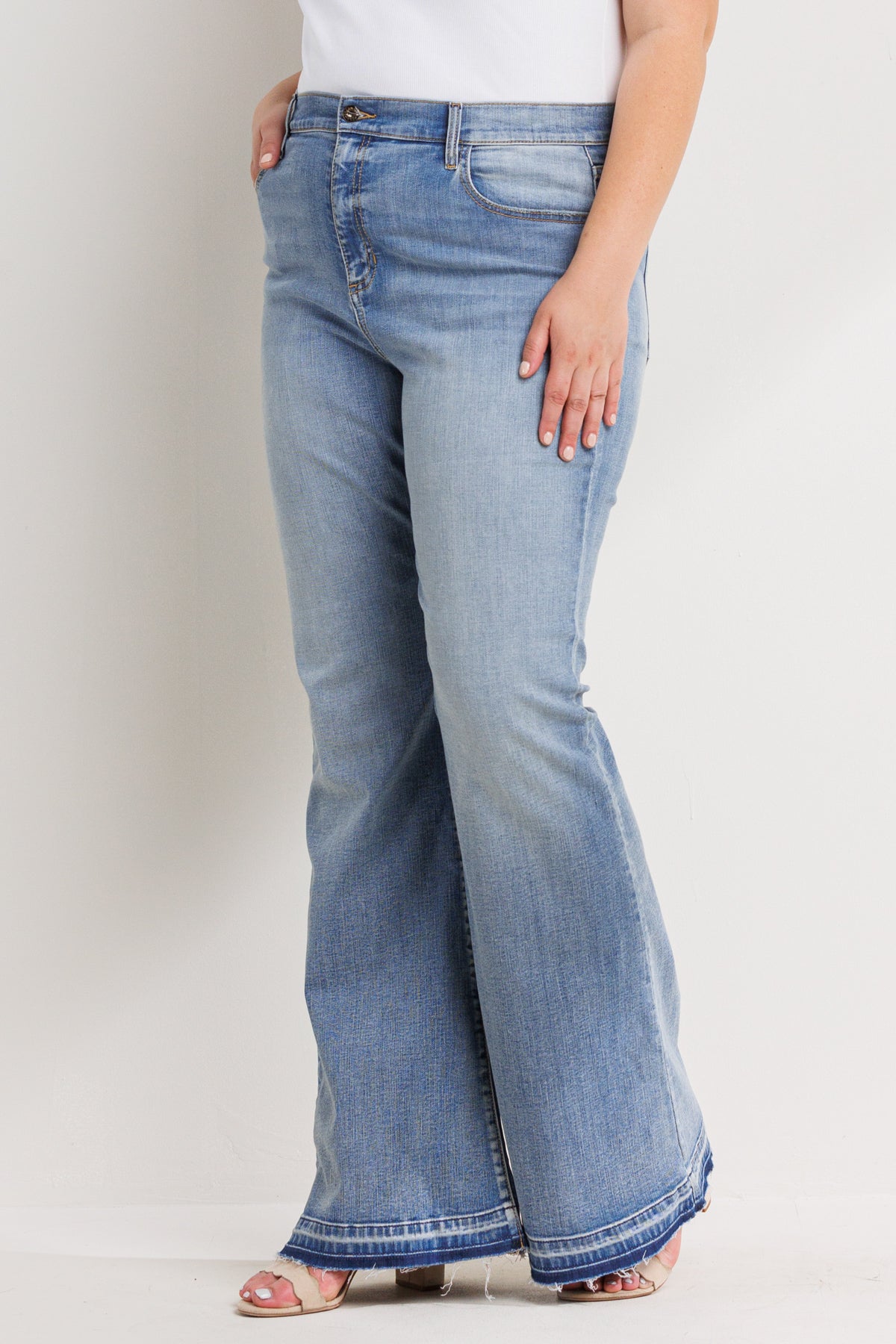 Sneak Peek Boot Cut Jeans - Accessorize In Style