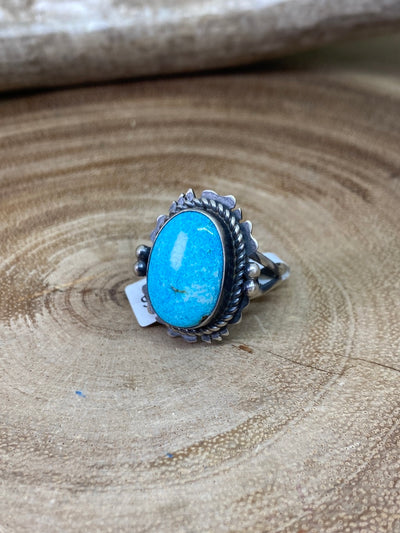 Meridian Framed Turquoise Oval Ring