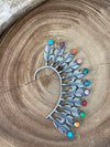 Headdress 11 Stone Sterling Ear Cuff